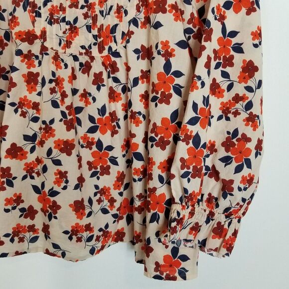 Elizabeth and James Women’s Floral Blouse - Size L - Picture 3 of 8